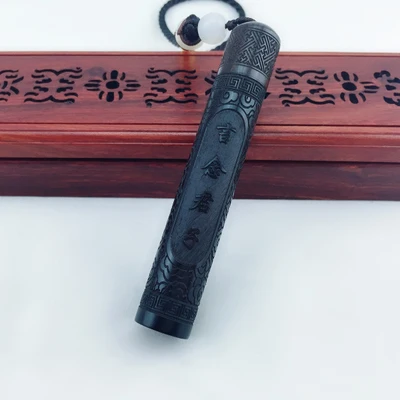 H Черный сандаловое дерево usb зарядка дующий воздух Интеллектуальный ветрозащитный Резьба по дереву винтажная Индукционная Зажигалка для прикуривателя легко носить с собой - Цвет: H