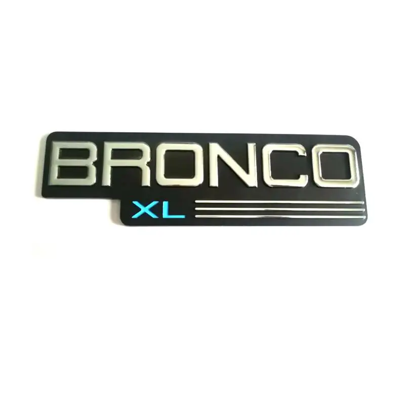 

ABS Plastic BRONCO XL Car Sticker Emblem Badge Embleme Emblema