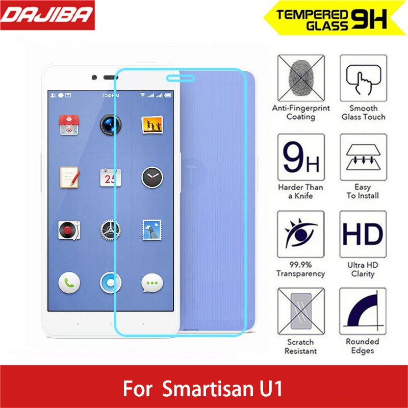 Закаленное стекло для экрана с защитой от царапин Smartisan U1 9H 2.5D Arc Edge Круглый