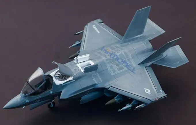 Разборный Танк KingTair масштаба 1/48 игрушечные наборы US F 35B Lightning II Stealth Fighter 3 0