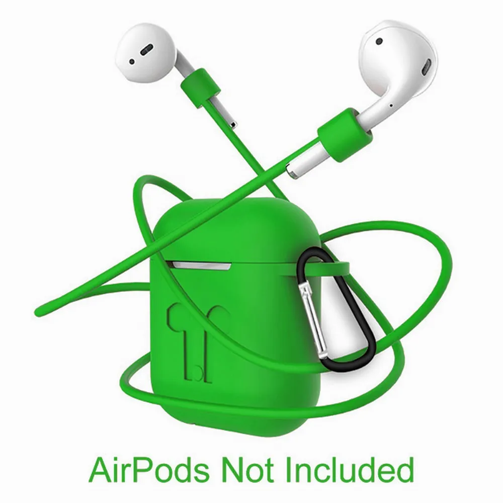 Huacp Мягкий силиконовый чехол для Apple Airpods Air Pods Аксессуары противоударный Bluetooth