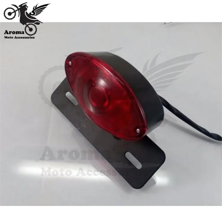 Универсальный светодиодный задний фонарь для мотоцикла rcycle с красными линзами