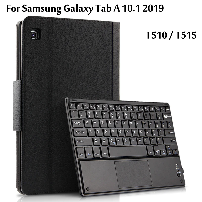 Беспроводная Bluetooth клавиатура чехол для Samsung Galaxy Tab A 10 1 2019 SM T510 T515 планшета кожаный