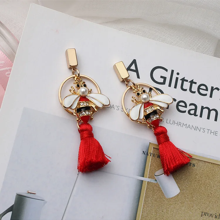 Модные ювелирные украшения висячие серьги богемные в виде пчелы | Украшения и