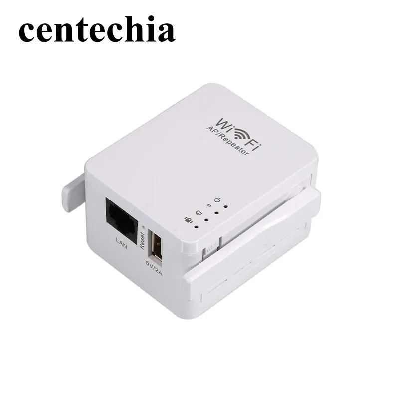 Centechia 300Mbps Wifi Repeater Roteador 802.11AC Wireless Router 2.4GHz Wi fi Signa Extend Amplifier EU/US/UK/AU Plug | Компьютеры и