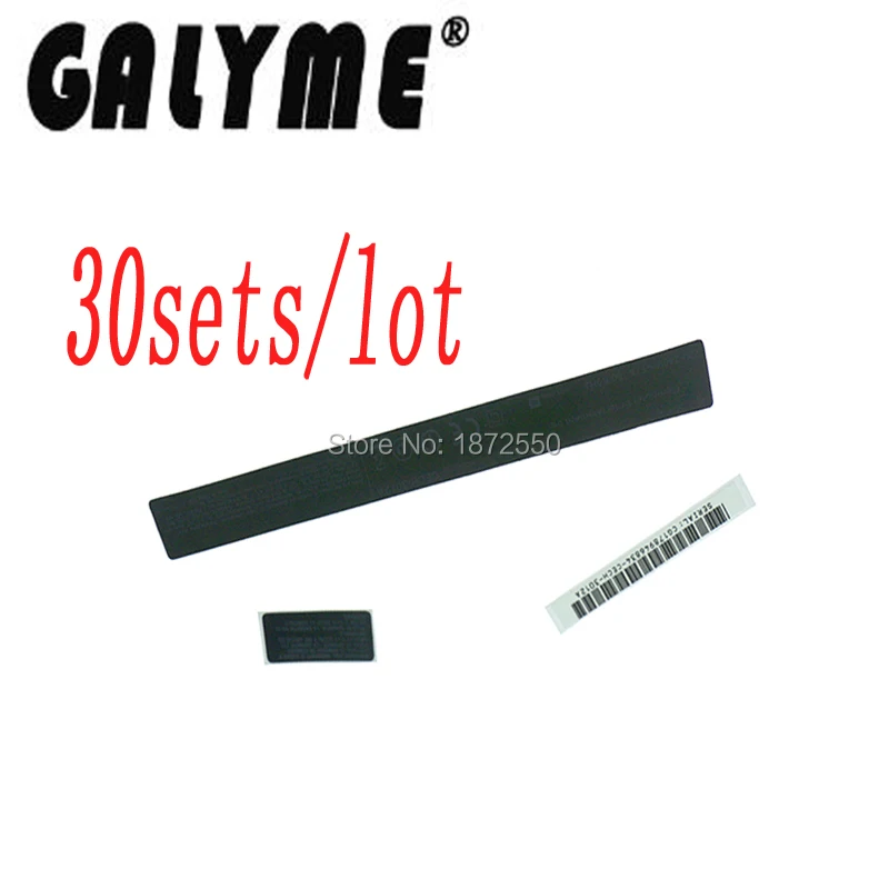 30sets/lot Plastic For PS3 Playstations 3 Console Slim CECH-3012A 3K 3000 Housing Shell Sticker Label Seals Game Repair Parts |