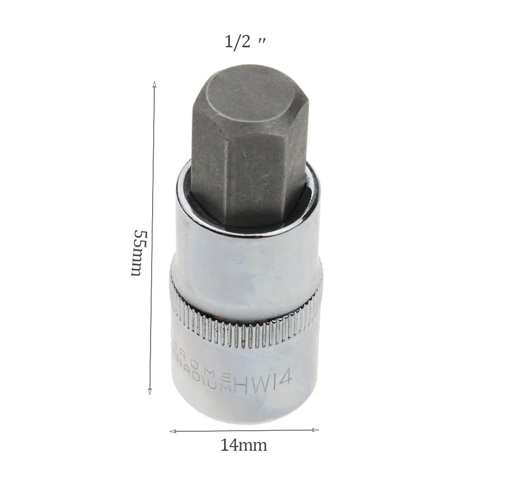 FATCOOL 13 шт. 1/4 &quot3/8&quot 1/2 &quotключ трещетка шестигранный ключ зеркальные полированные