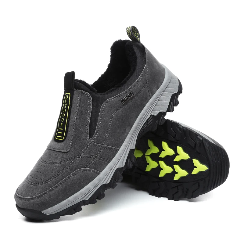 Fotwear/Мужская зимняя обувь без шнуровки Повседневная Мягкая подкладка для