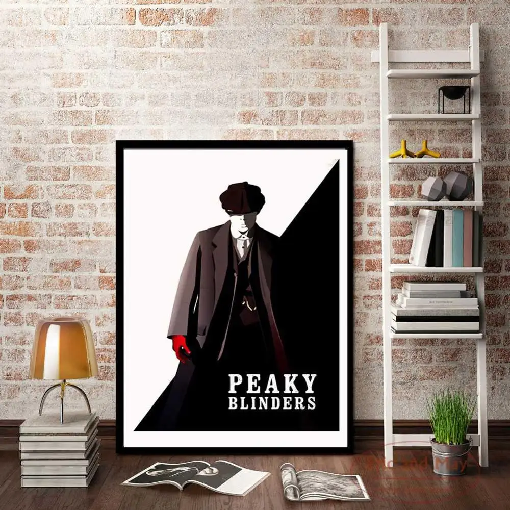 Peaky Blinders фильм минималистичное искусство холст искусство печать живопись Современная Настенная картина домашний Декор Спальня Декоративные плакаты без рамки - Цвет: 4