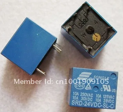 5x T73 SRD 24VDC SL C PCB тип 24V DC SONGLE Power Relay|relay 24v dc|relay dcrelay |
