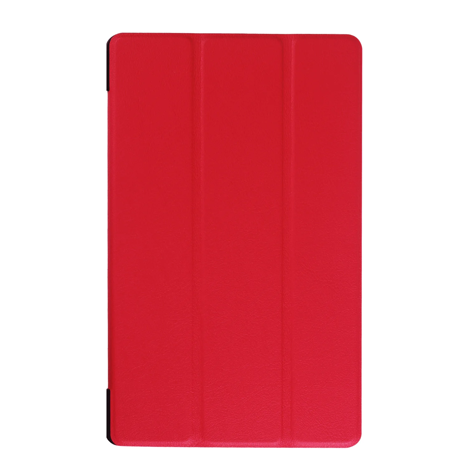 Тонкий чехол-подставка для lenovo tab 3 10 TB-X103F Tab 2 A10-70 Tab 2 A10-30 A10-70 Tab3 10 Plus чехол для планшета+ ручка - Цвет: red