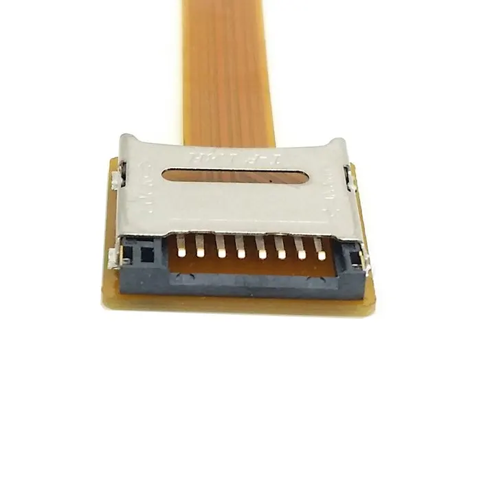 Набор карт памяти Micro SD TF Удлинительный мягкий плоский удлинитель кабеля FPC 10
