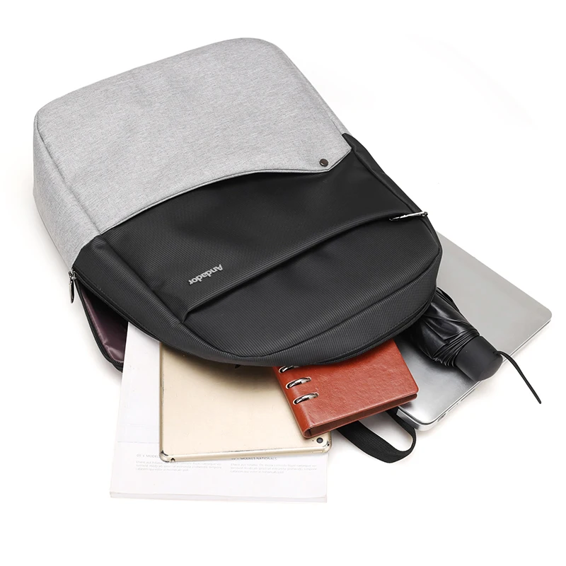 Высокое качество для мужчин путешествия пакет с usb зарядка модные стиль студент