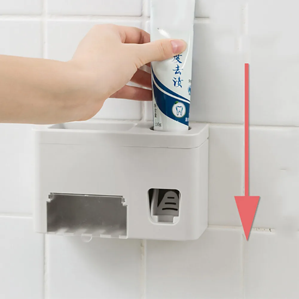 Набор держателей для зубных щеток автоматическая настенная подставка 5 шт. +