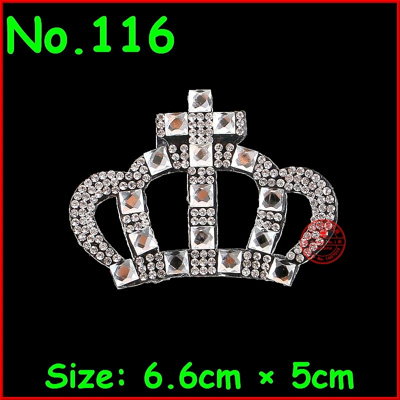 1 шт./лот украшение в виде короны стразы нашивки с бисером украшения для детей