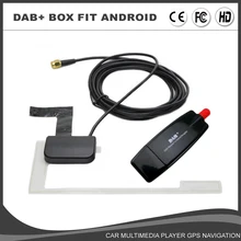 Автомобильный внешний DAB+ цифровой аудио РАДИОВЕЩАТЕЛЬНЫЙ ящик радио тюнер приемник USB разъем для автомобиля Android dvd gps плеер