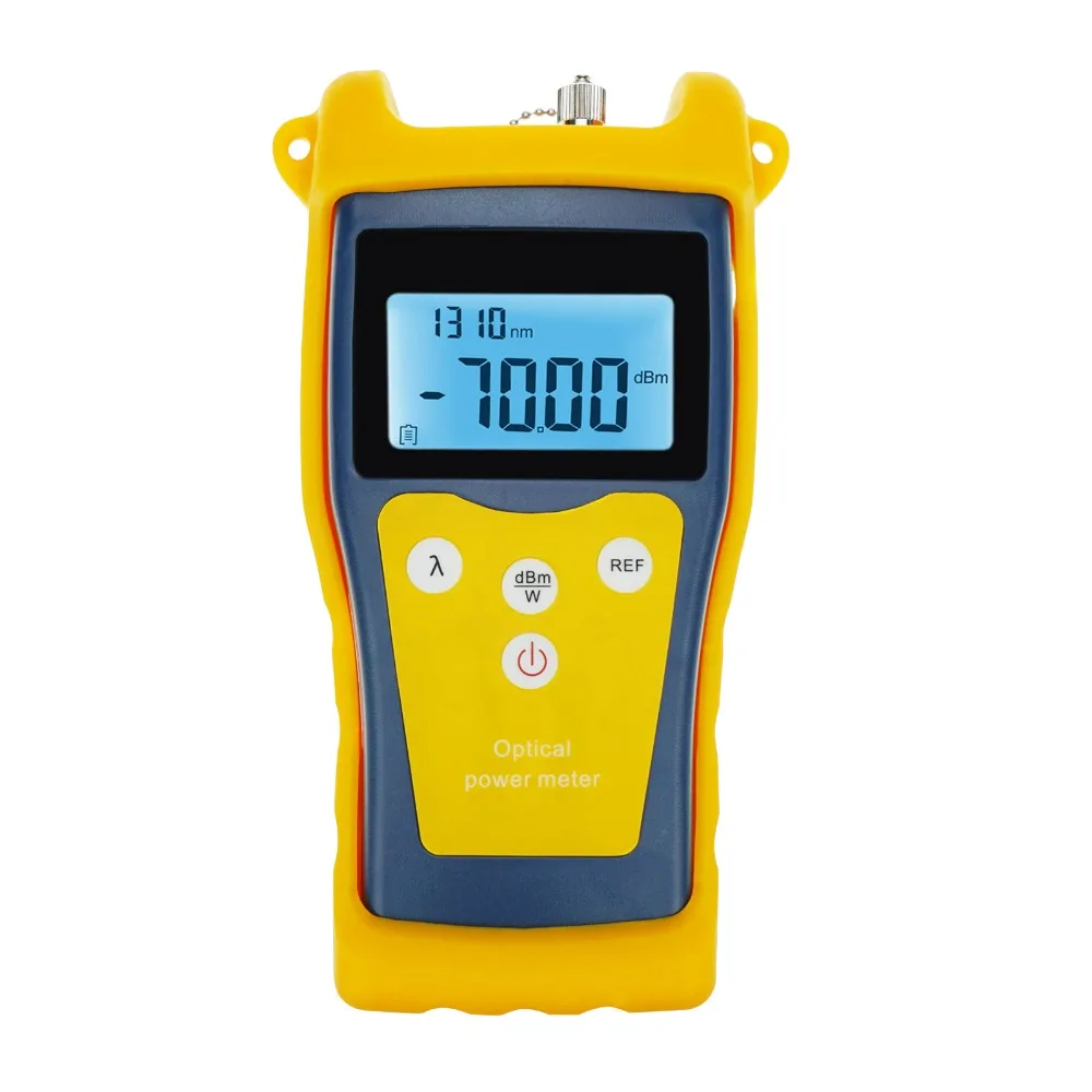Medidor de Potência de Fibra Óptica Testador De5026 Dbm Manutenção de Engenharia-nm Comprimento da Onda Calibração Automática Instrumentos de medição de nível