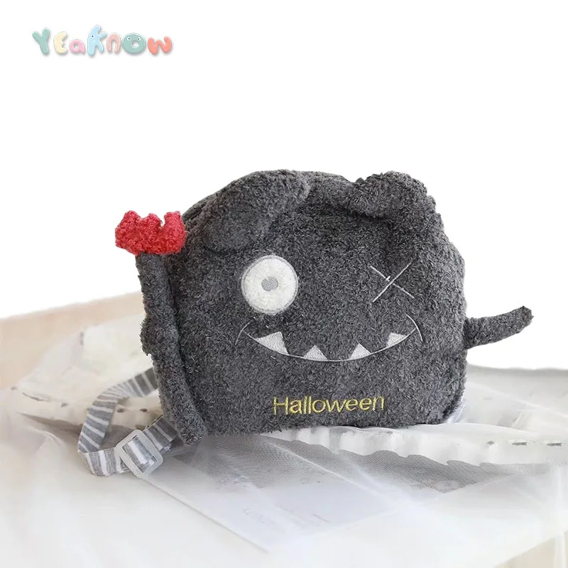 Плюшевые рюкзаки Yeaknow для девочек и мальчиков ранец с демоном игрушка Хэллоуина