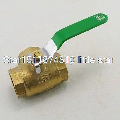 1 дюймовый латунный шаровой клапан с внутренней резьбой BSPP Т-образное