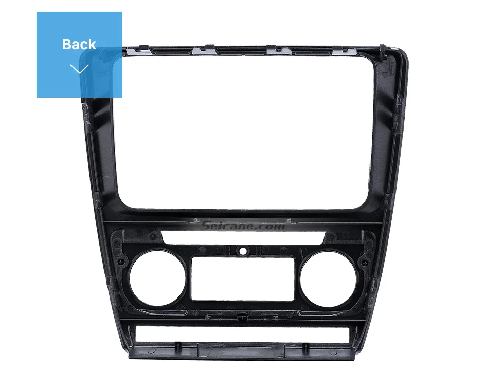 Seicane 2din фасции для 2010-2013 Skoda Octavia двойной Din Автомобильная рамка радио фасции в Dash dvd-плеер наружная рама объемная панель