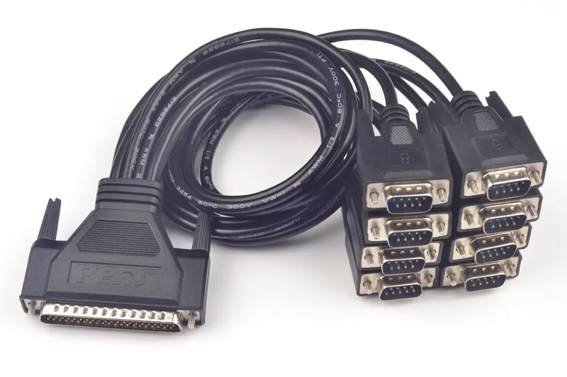 Последовательный адаптер платы расширения PCI-8 Порт RS232 Защита от