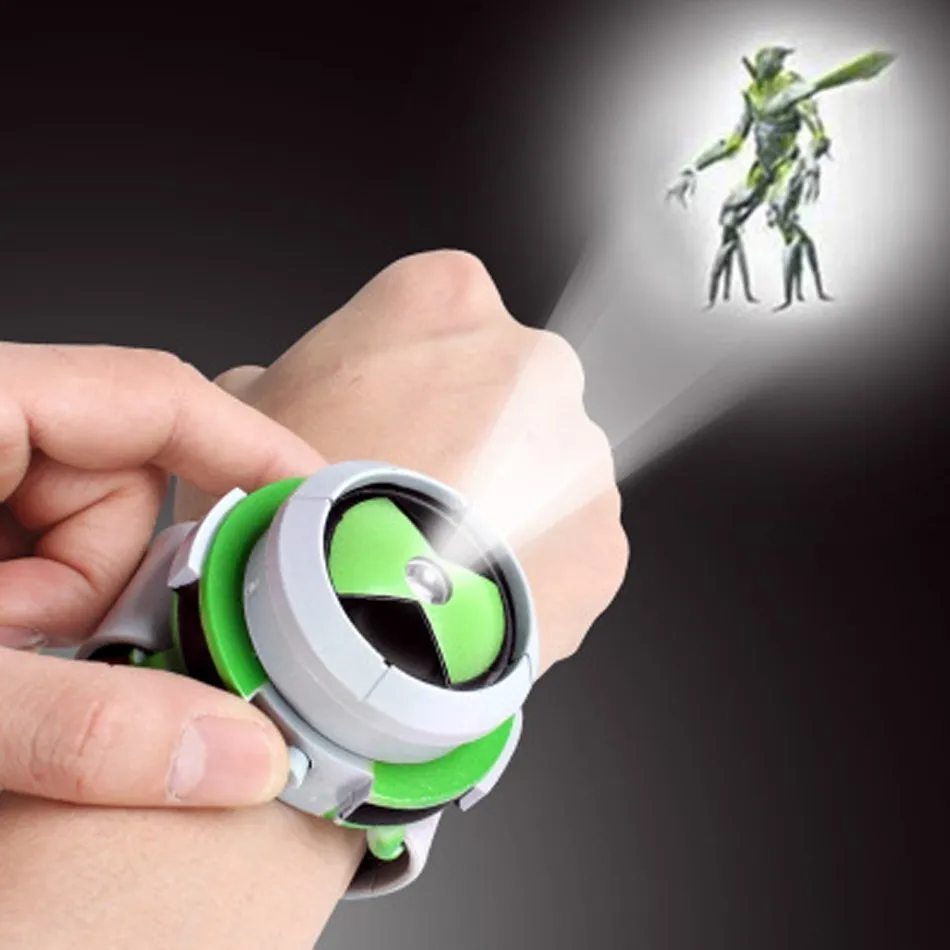 Часы Ben10 Ben 10 Ultimate Omnitrix style. Япония проектор часы подлинные часы Пульс игрушка
