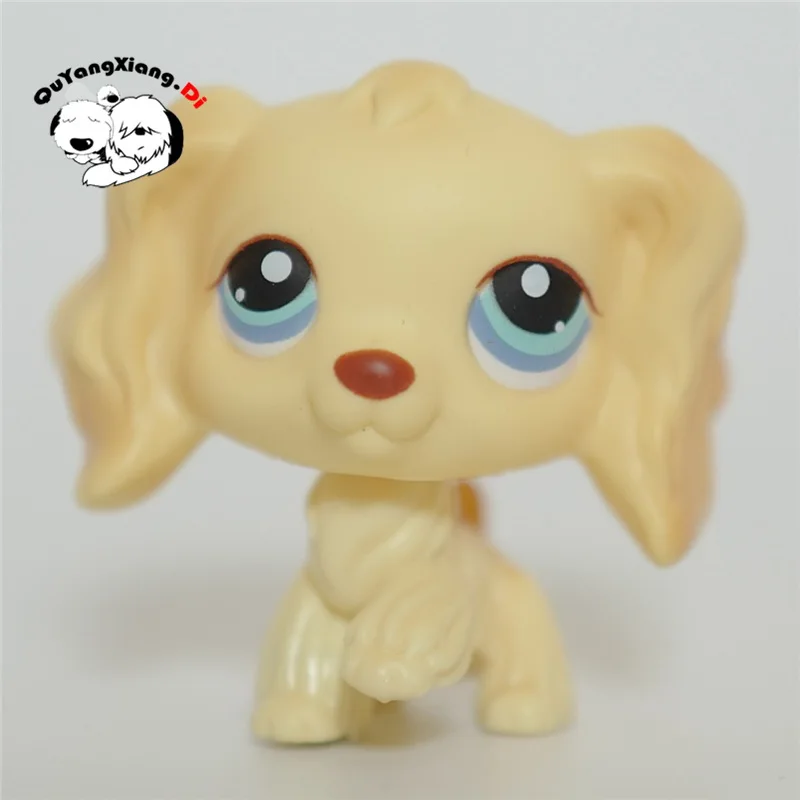 CWG043 Pet Shop фигурка собаки с подъемом ног животного бежевого цвета | Игрушки и хобби