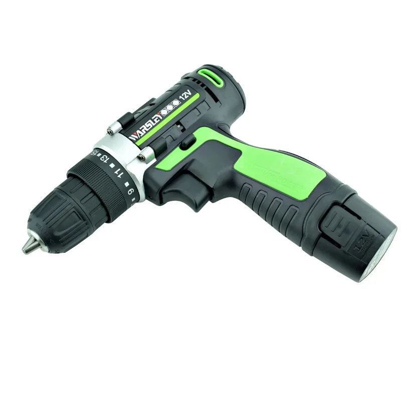 12V ручной электрический шуруповерт литий Батарея электрическая дрель
