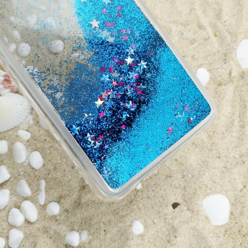 Мягкий чехол для Oneplus 5 с динамическим жидким блеском цветные песочные зыбучие