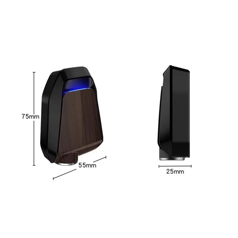 2PCS New Arrival M2 Wireless Car Door Welcome Light LED Projector Logo Light For Car Accessories Model Charging Mode Universal