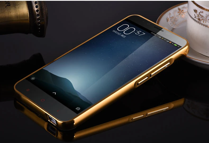 Для Xiaomi Redmi Note 2 3 4 7 чехол Роскошный металлический каркас задняя крышка для 3s 4A 4X 4C 6