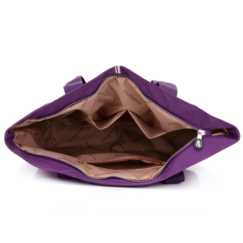 Тканевая Водонепроницаемая нейлоновая вместительная сумка хозяйственная тоут