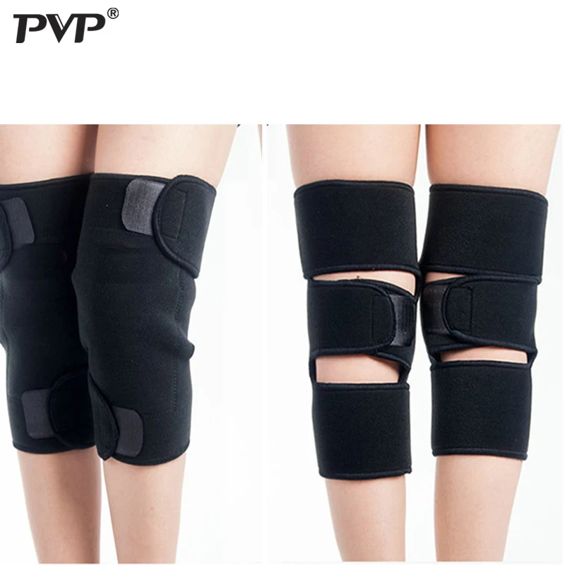 

2PCS Knee Brace Support Pads Adjustable Tourmaline self-heating magnetic therapy Knee Protective Belt Arthritis Knee Massage