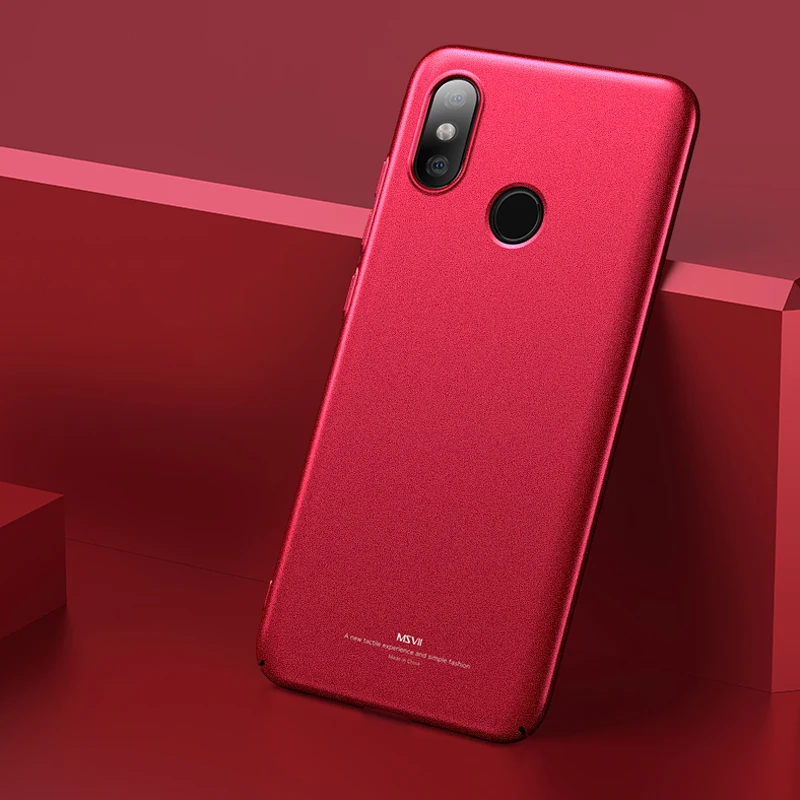 MSVII чехол для Xiaomi Mi Max 3 задняя крышка Max3 модный ультратонкий жесткий телефона Fundas |