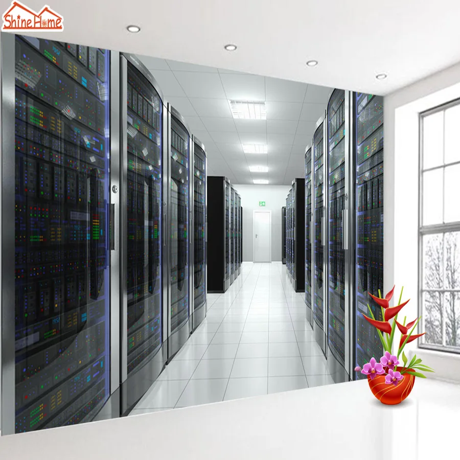ShineHome High Technology Science Monitor фон для комнаты рулоны 3d обои стен 3 d гостиная/офис