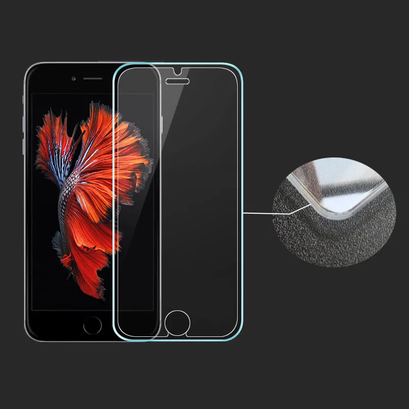 3D полное покрытие мягкий силиконовый Край Закаленное стекло для iPhone 6 6s 7 8 плюс экран протектор стекло защитная пленка