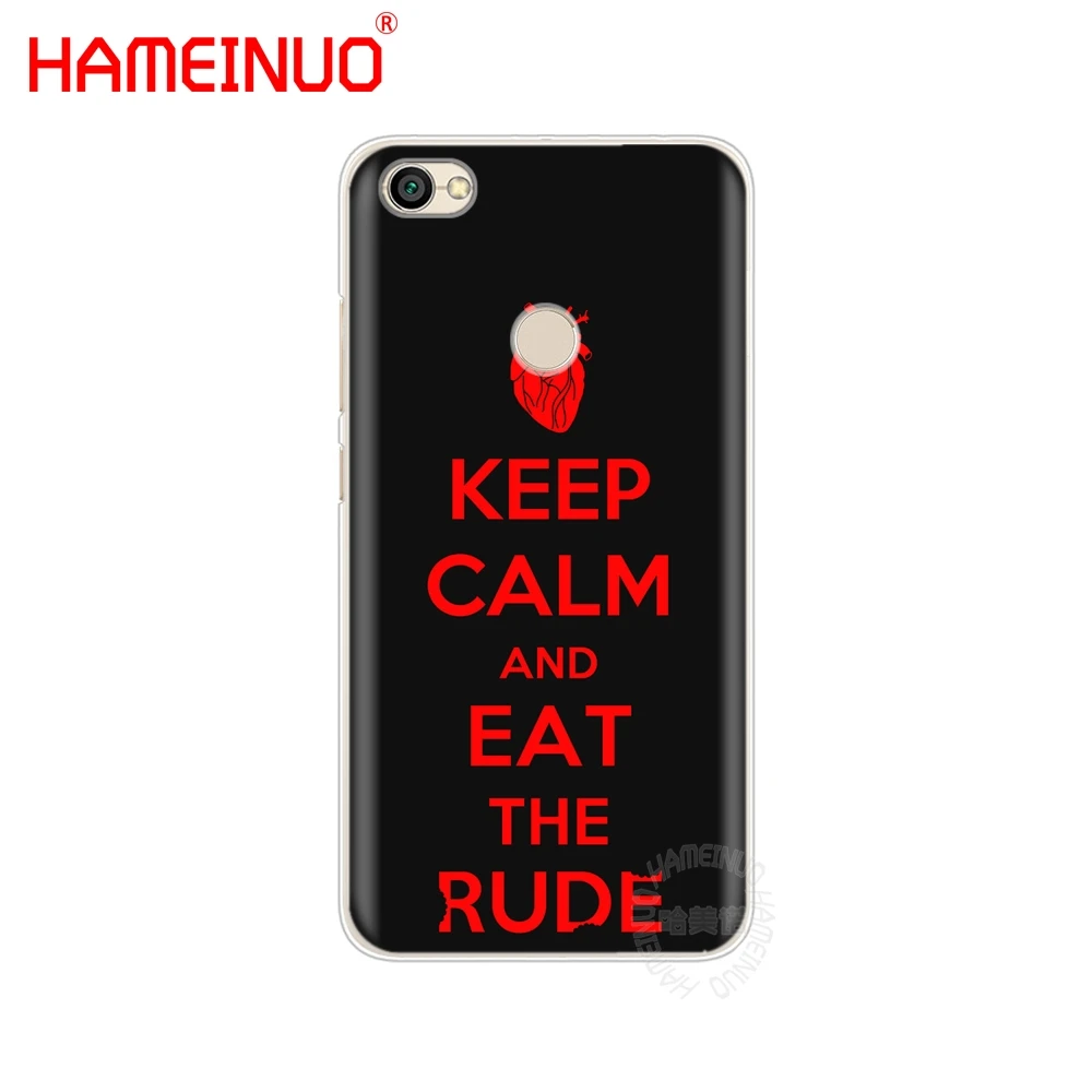 Чехол для телефона HAMEINUO Hannibal eat the rude Xiaomi redmi 5 4 1 1s 2 3 3s pro PLUS note 4X 4A 5A | Мобильные