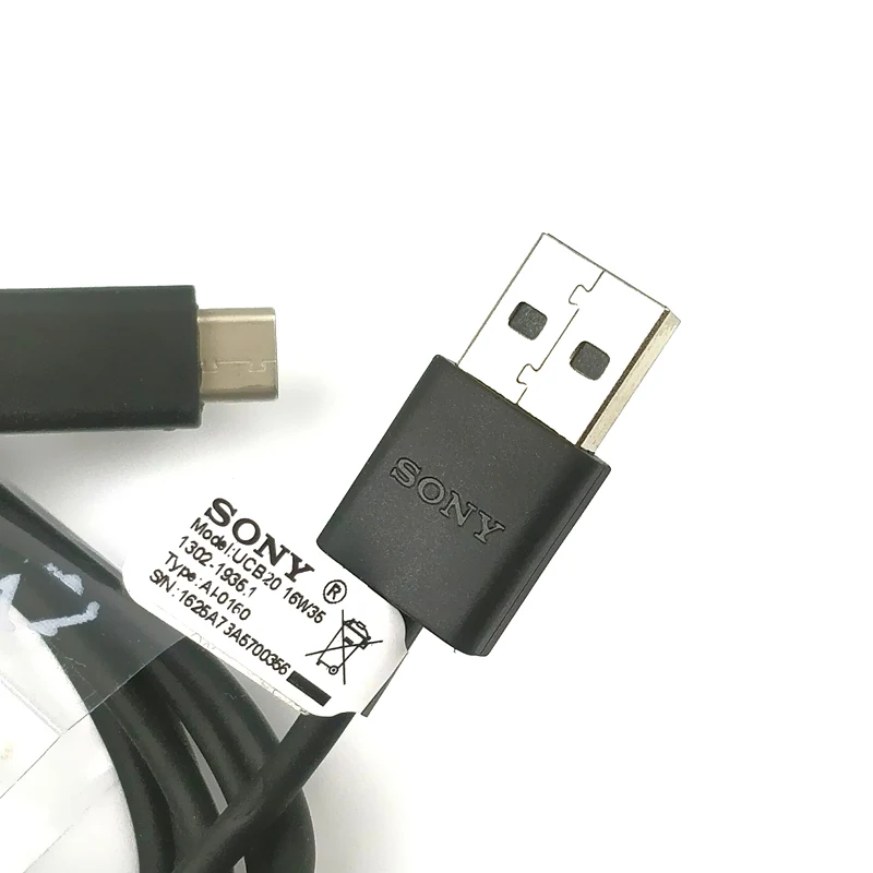 Кабель быстрой зарядки SONY для xperia xa1 XZ XZs XC XZp XZ1 XZ1C смартфон UCB20 зарядка Usb type C линия передачи данных
