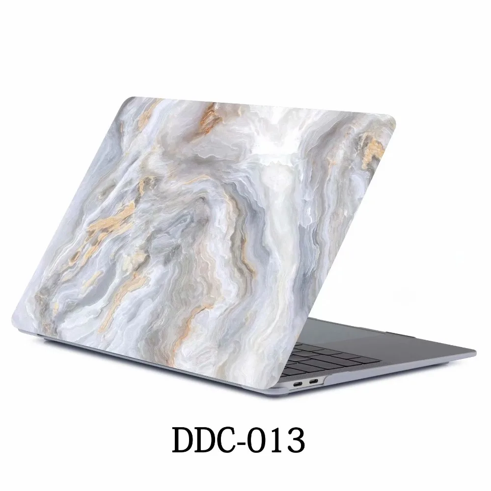 2018 Новый чехол для ноутбука с имитацией мрамора Apple MacBook Air Pro Retina 11 12 13 15 macbook New +