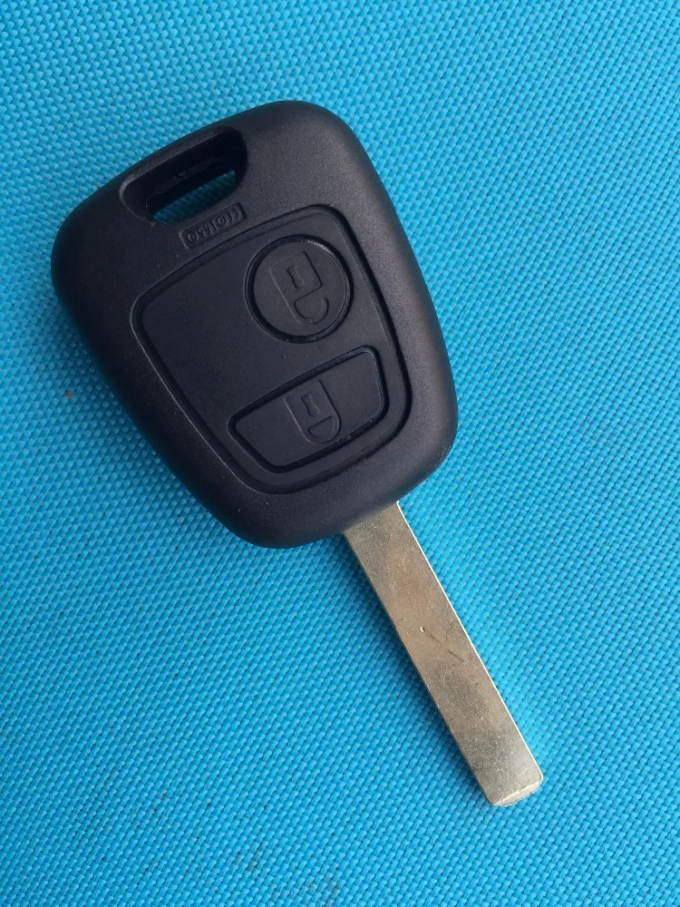 1 шт. чехол для автомобильного ключа с 2 кнопками Citroen C4 C5 Berlingo Peugeot Picasso Xsara Aygo|Ключ