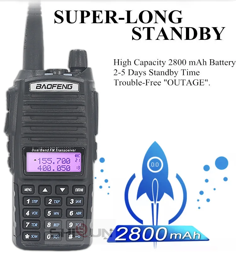 BaoFeng портативная рация UV-82 обновленная 8 Вт Baofeng UV 82 двойная PTT гарнитура микрофон рация 10 км Baofeng 8 Вт Радио baofeng uv 9r 5R