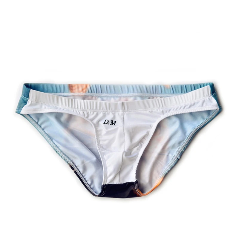 Мужское нижнее белье ropa interior hombre jockstrap сексуальное для мужчин с принтом животных