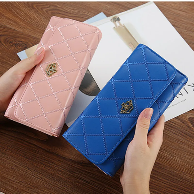 Fashion Wallet Women Leather Wallets Female Hasp Zipper Design Coin Purse ID Card Holder Unisex Slim | Багаж и сумки