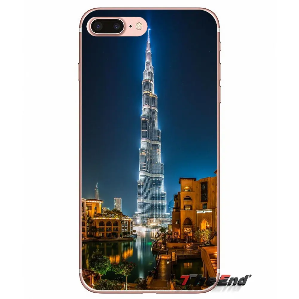 Burj Khalifa Tower building Дубай чехол для Huawei G7 G8 Ascend P7 P8 P9 Lite Honor 4C 5X 5C 6X Mate 7 8 9 Y3 Y5 Y6 II Pro |