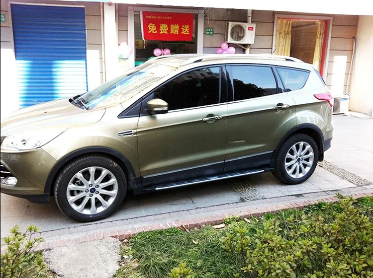 Алюминиевая Беговая доска подходит для Ford Kuga Escape 2012 2013 2014 2015 2016 2017 боковая