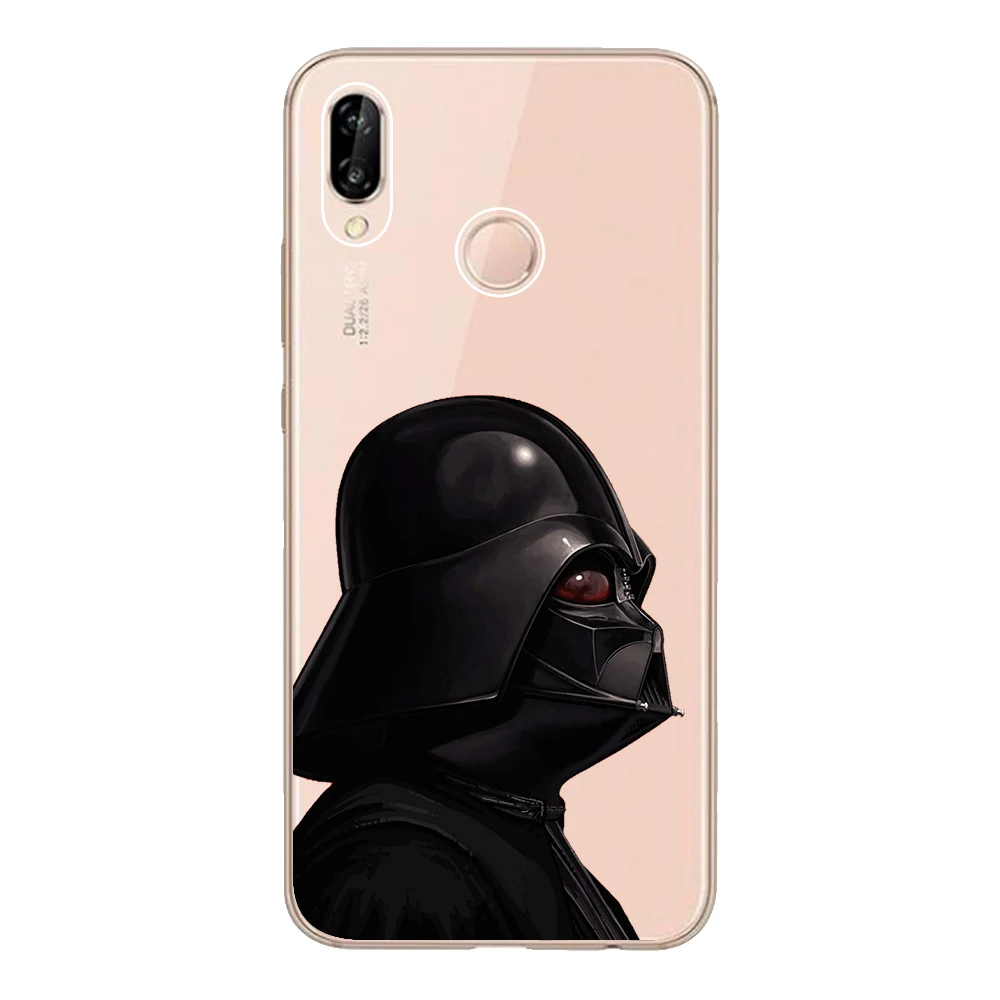 Для Huawei P20 Lite чехол 5 84 &quotМягкий ТПУ силиконовый Nova 3e Coque WALL-E Звездные войны Warrior Funda
