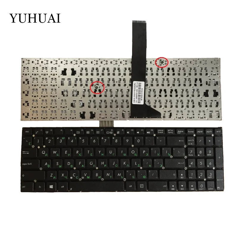 Новая русская клавиатура для ноутбука Asus X501 X501A X501U X501EI X501XE X501XI RU черная
