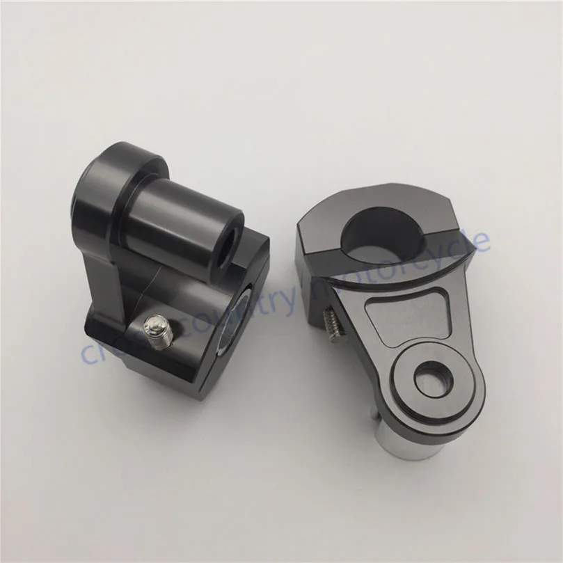 Универсальный анодированный 2 дюймов поворотными мотоцикл образного руля для 22