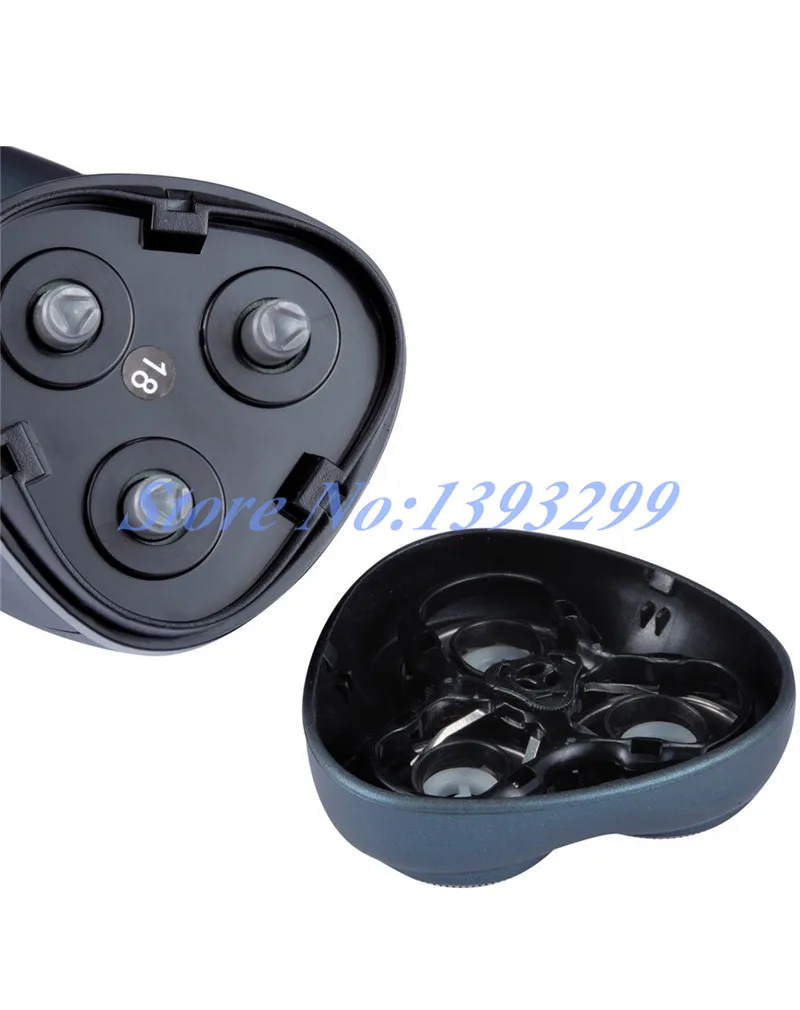 Face care shaving!Washable 3 Heads Rotary Electric Shaver!Free Shipping ! Washable Hair Beard Razor !business style | Бытовая техника