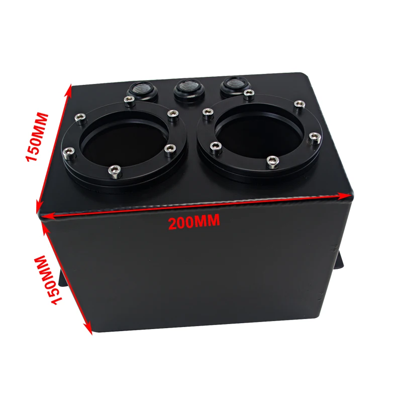 Двойной алюминиевый топливный резервуар Hypertune - 3L с перенапряжением